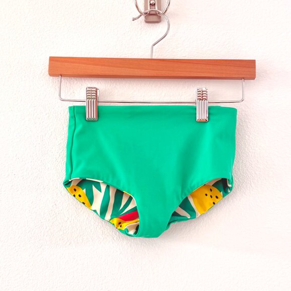Reversible Lemon and Green Bikini - Picture 6 of 7